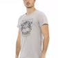 Gray Cotton Men T-Shirt - SEHABRANDS