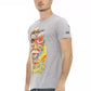 Gray Cotton Men T-Shirt - SEHABRANDS