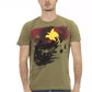 Green Cotton Men T-Shirt - SEHABRANDS