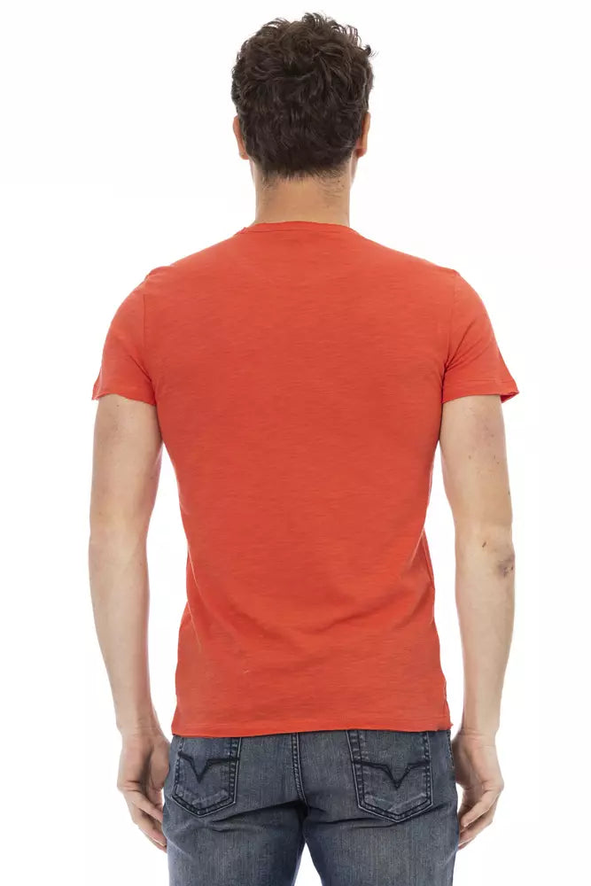 Red Cotton Men TShirt - SEHABRANDS