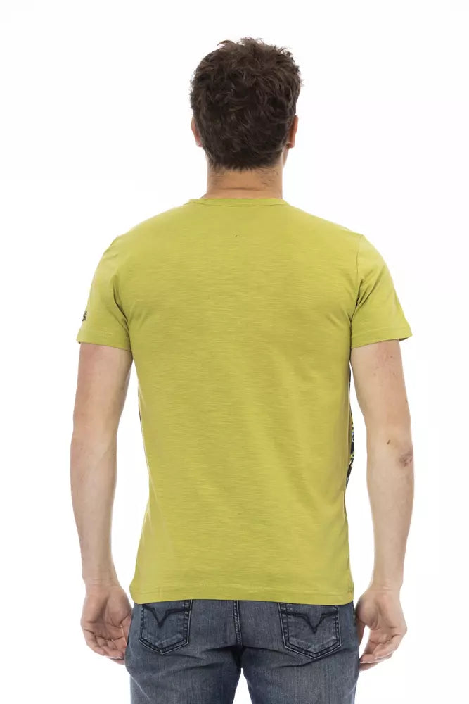 Green Cotton Men T-Shirt - SEHABRANDS