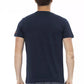 Blue Cotton Men T-Shirt - SEHABRANDS