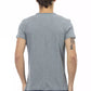 Gray Cotton Men T-Shirt - SEHABRANDS