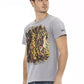 Gray Cotton Men T-Shirt - SEHABRANDS