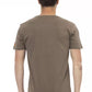 Brown Cotton Men T-Shirt - SEHABRANDS