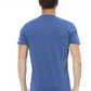 Blue Cotton Men T-Shirt - SEHABRANDS