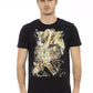 Black Cotton Men T-Shirt - SEHABRANDS