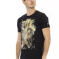 Black Cotton Men T-Shirt - SEHABRANDS