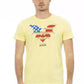 Yellow Cotton Men T-Shirt - SEHABRANDS