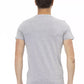 Gray Cotton Men T-Shirt - SEHABRANDS