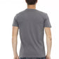 Gray Cotton Men T-Shirt - SEHABRANDS