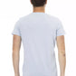 Light Blue Cotton Men T-Shirt - SEHABRANDS