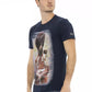 Blue Cotton Men T-Shirt - SEHABRANDS