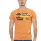 Orange Cotton Men T-Shirt - SEHABRANDS