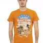 Orange Cotton Men T-Shirt - SEHABRANDS