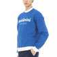 Blue Cotton Men Sweater - SEHABRANDS