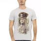 Gray Cotton Men T-Shirt - SEHABRANDS