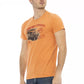 Orange Cotton Men T-Shirt - SEHABRANDS