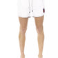 White Polyester Men Swim Short - SEHABRANDS