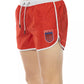 Red Polyester Men Swim Short - SEHABRANDS