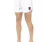 White Polyester Men Swim Short - SEHABRANDS