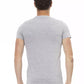 Gray Cotton Mens TShirt - SEHABRANDS