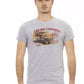 Gray Cotton Men T-Shirt - SEHABRANDS