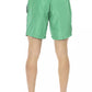 Green Polyester Men Swim Short - SEHABRANDS