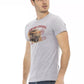 Gray Cotton Men T-Shirt - SEHABRANDS