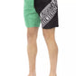 Green Polyester Men Swim Short - SEHABRANDS