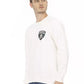 White Cotton Men Sweater - SEHABRANDS