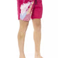 Fuchsia Polyester Men Swim Short - SEHABRANDS