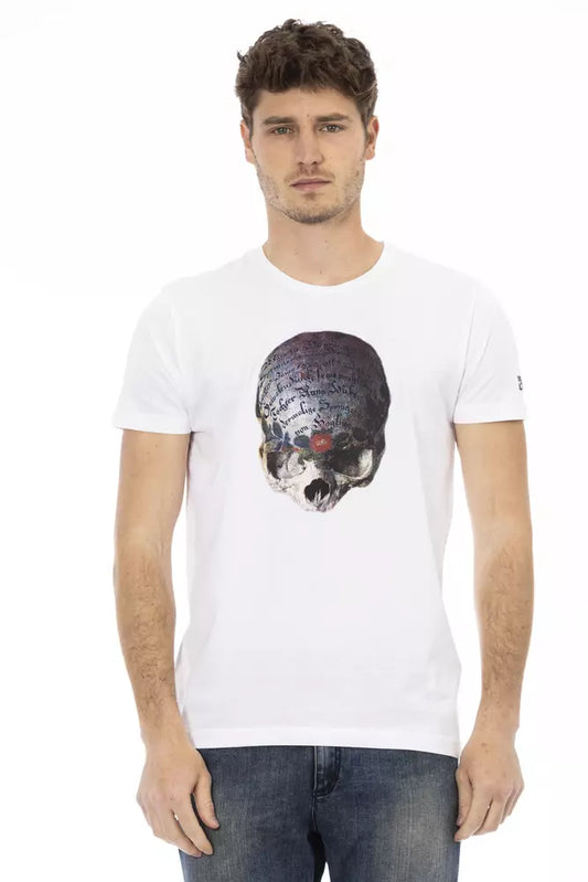 White Cotton Men T-Shirt - SEHABRANDS