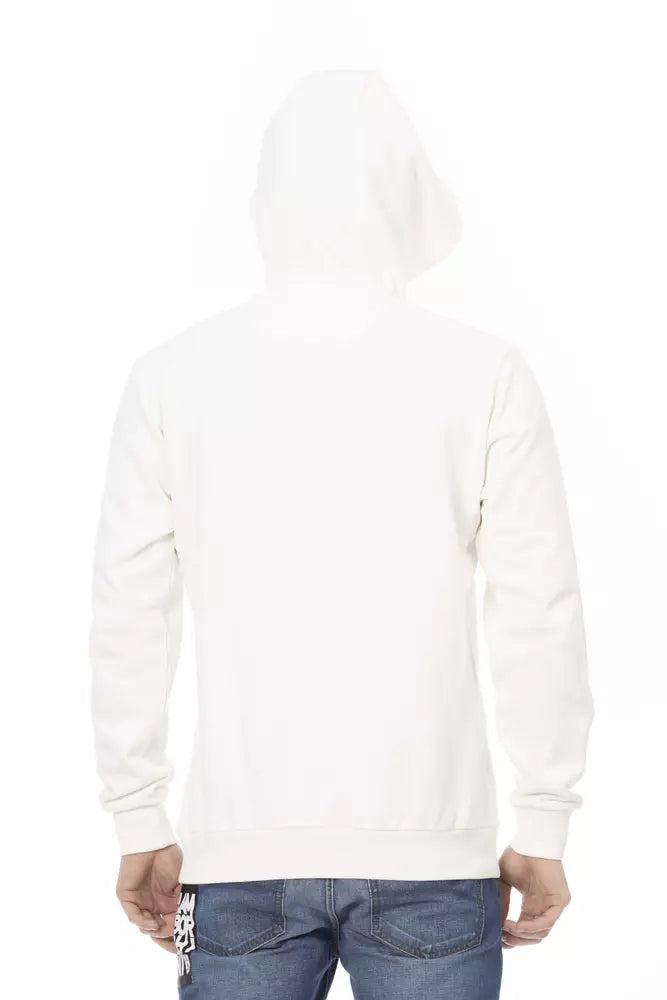 White Cotton Men Sweater - SEHABRANDS