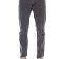 Gray Cotton Men Jeans - SEHABRANDS