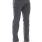 Gray Cotton Men Jeans - SEHABRANDS