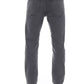 Gray Cotton Men Jeans - SEHABRANDS