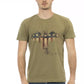 Green Cotton Men T-Shirt - SEHABRANDS