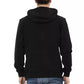 Black Cotton Men Sweater with Hood - SEHABRANDS