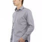 Gray Cotton Men Shirt - SEHABRANDS