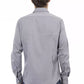 Gray Cotton Men Shirt - SEHABRANDS