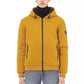 Yellow Polyester Men Jacket - SEHABRANDS