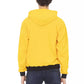 Yellow Cotton Men Hoodie - SEHABRANDS