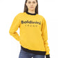 Yellow Cotton Women Sweater - SEHABRANDS