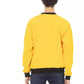 Yellow Cotton Men Sweater - SEHABRANDS