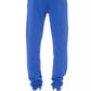 Blue Cotton Men Pants - SEHABRANDS