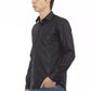 Black Polyester Men Shirt - SEHABRANDS