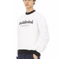 White Cotton Men Sweater - SEHABRANDS