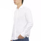 White Cotton Men Shirt - SEHABRANDS