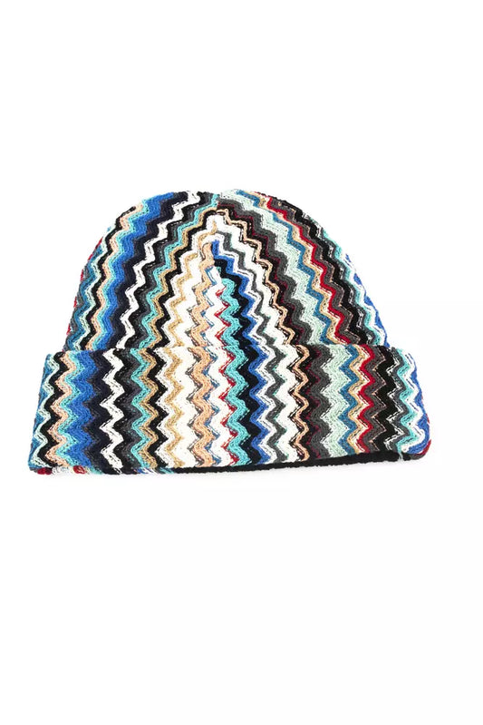 Multicolor Wool Men Hat - SEHABRANDS